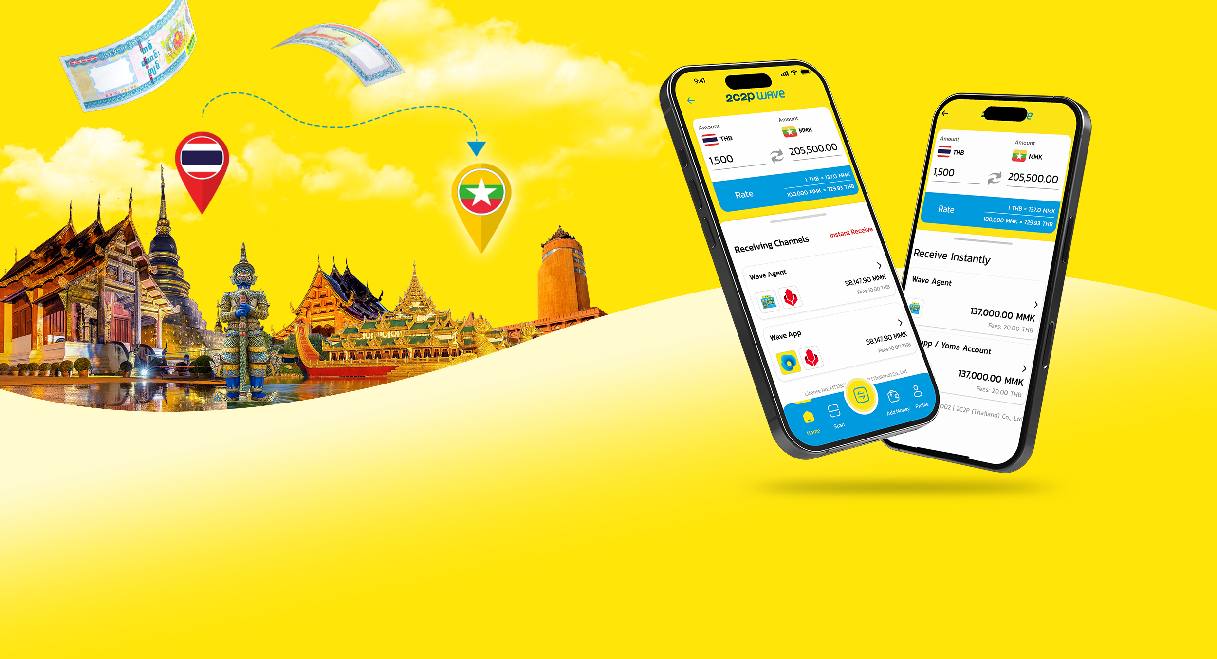 How to register 2C2P WAVE account